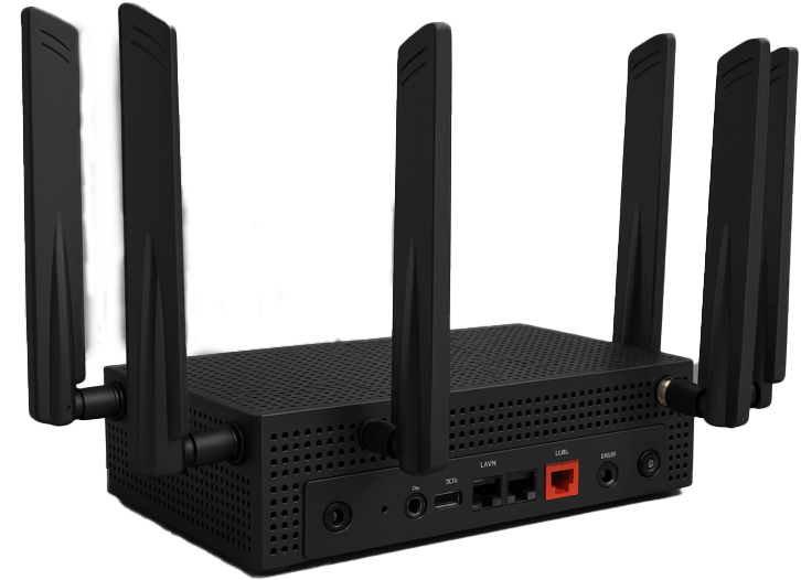 Luxara Dragon Router Flyer